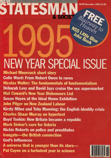 1994 <b><I>New Statesman & Society</I></b> (<b>Vol. 7  No. 333</b>)